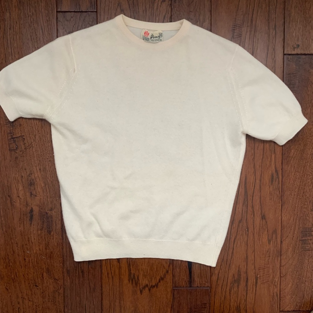 Pringle of Scotland Cream Cashmere Sweater 36